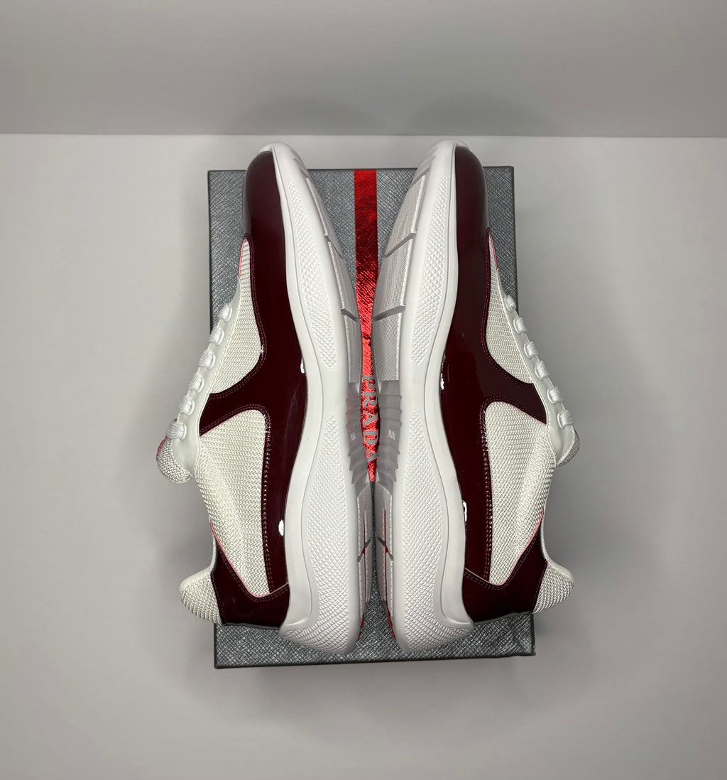 Prada America’s Cups Sneakers (Red)