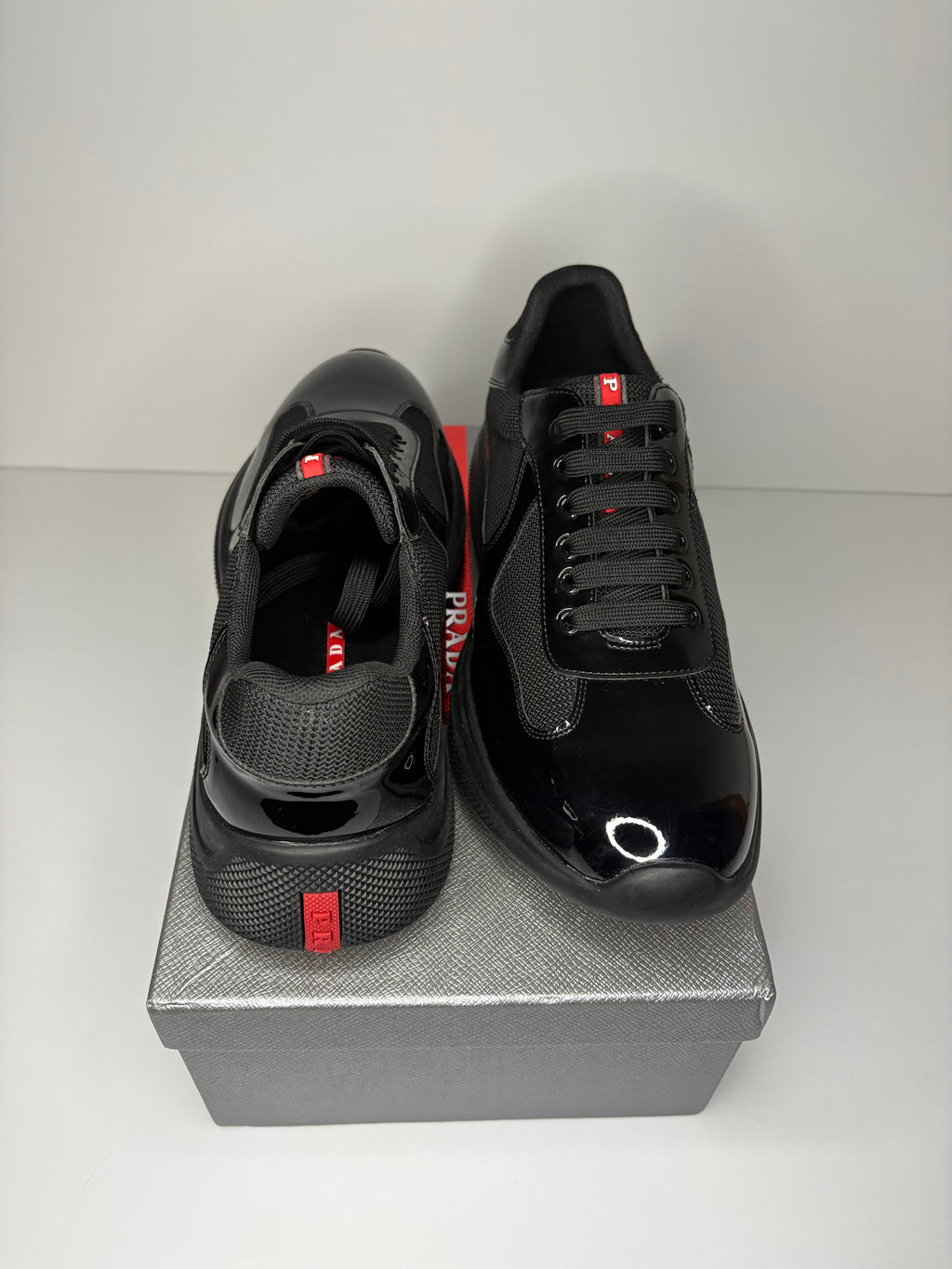 Prada America’s Cup Sneakers (Black)