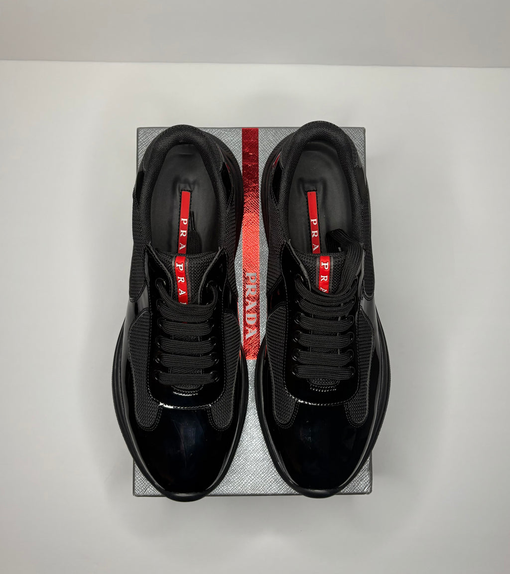 Prada America’s Cup Sneakers (Black)