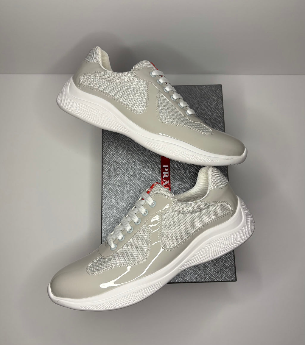 Prada America’s Cup Sneakers (Grey)