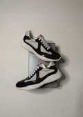 Prada America’s Cup Sneakers (Black Glitter)