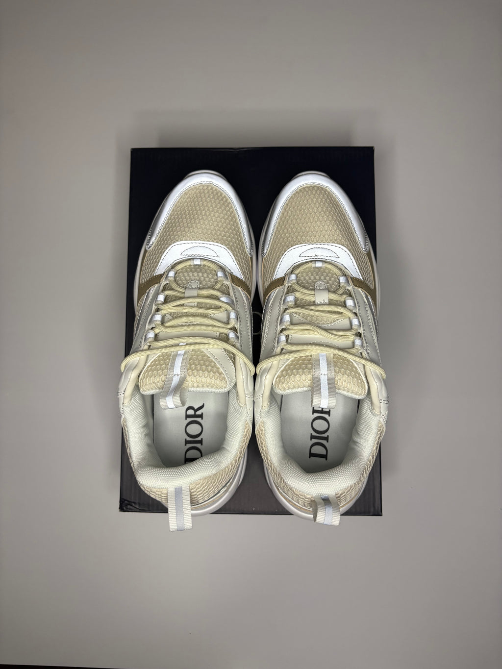 Dior B22 (White/Tan)