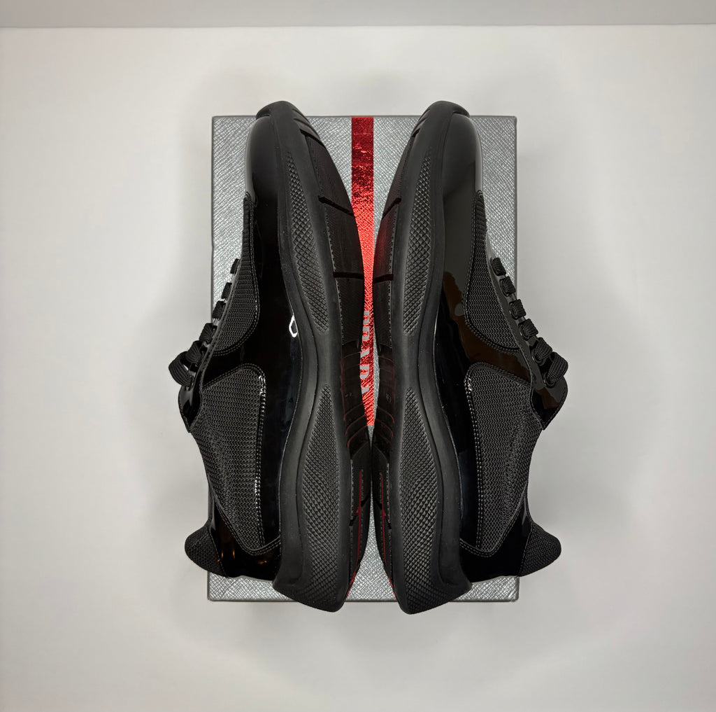 Prada America’s Cup Sneakers (Black)