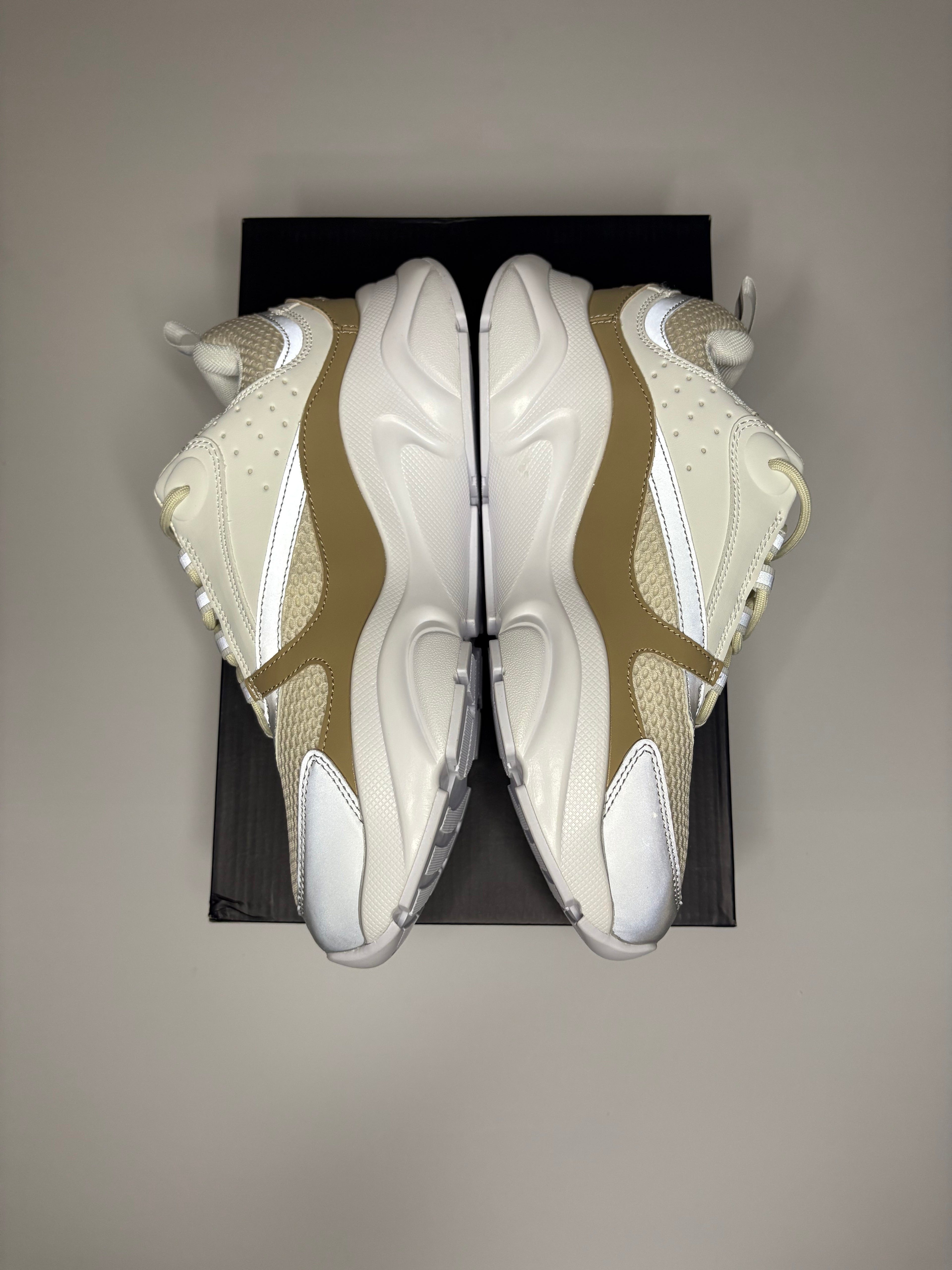 Dior B22 (White/Tan)