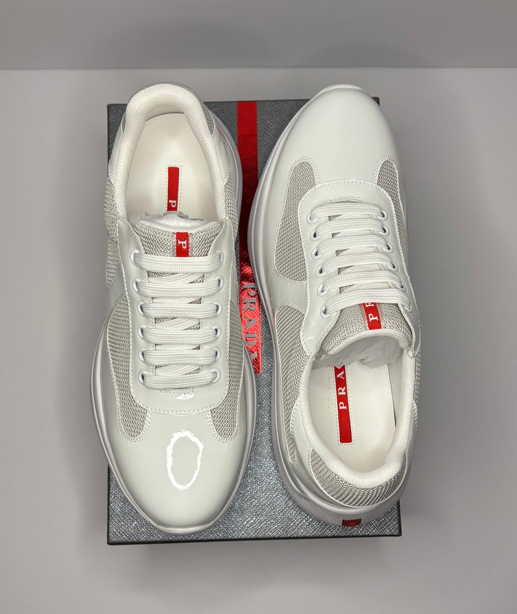 Prada America’s Cup Sneakers (White)