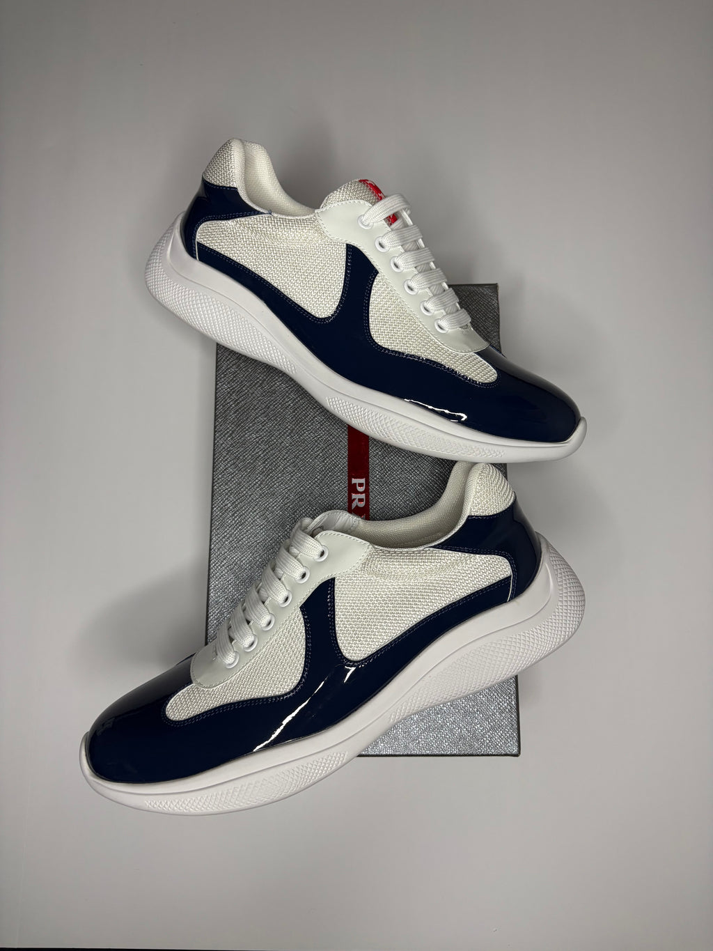 Prada America’s Cup Sneakers (Blue)