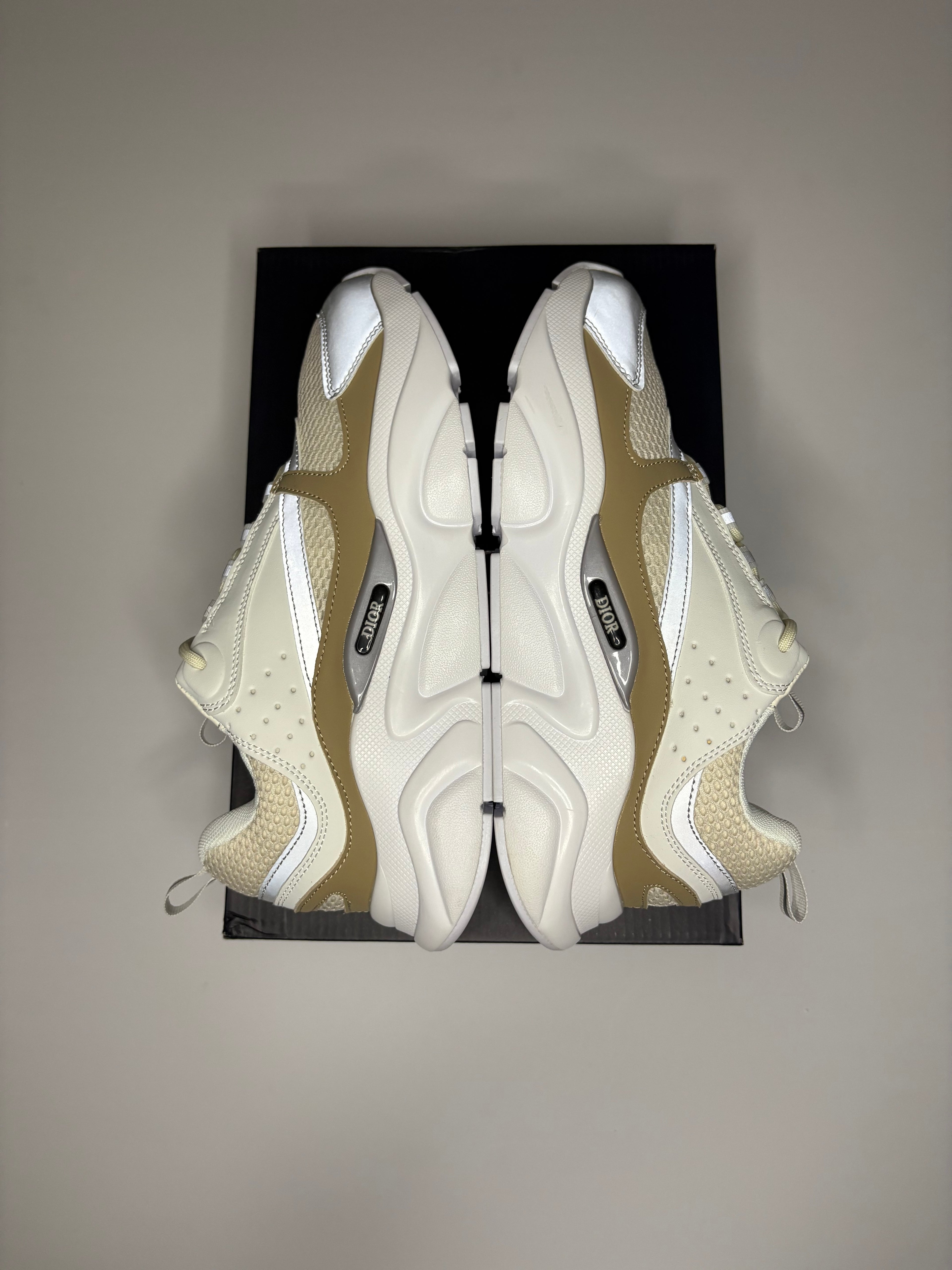 Dior B22 (White/Tan)