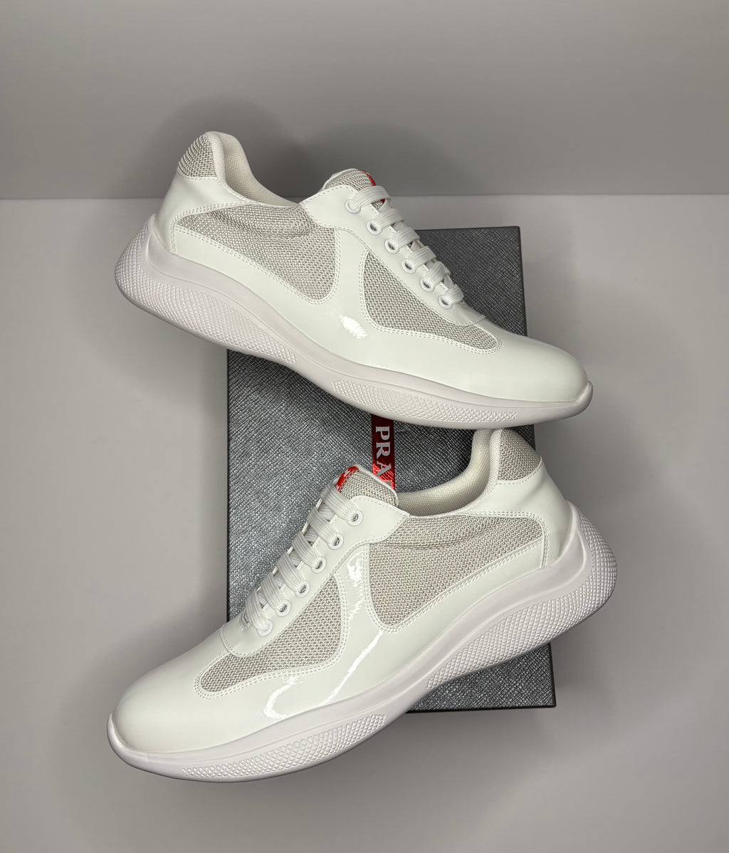 Prada America’s Cup Sneakers (White)