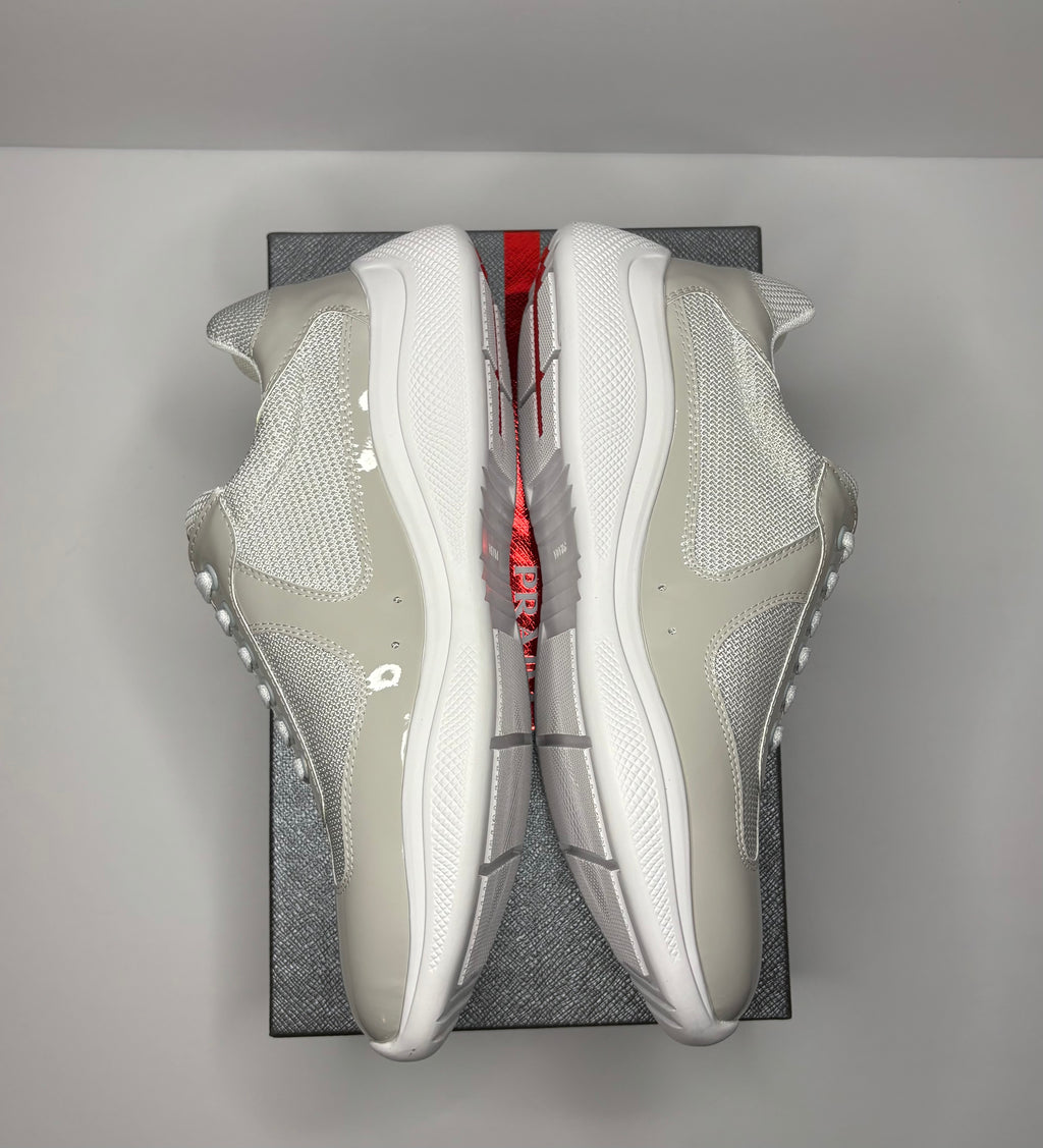 Prada America’s Cup Sneakers (Grey)