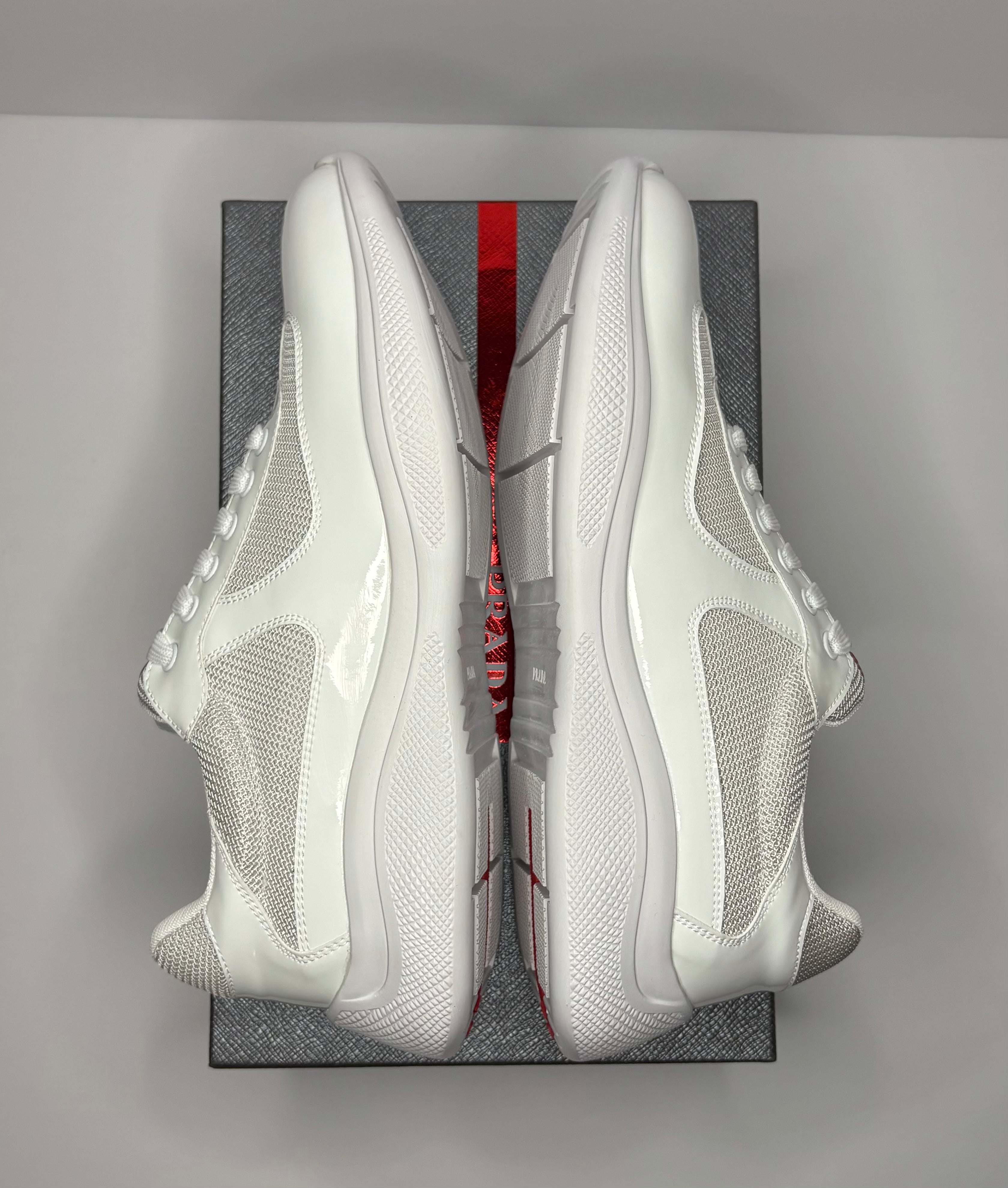 Prada America’s Cup Sneakers (White)
