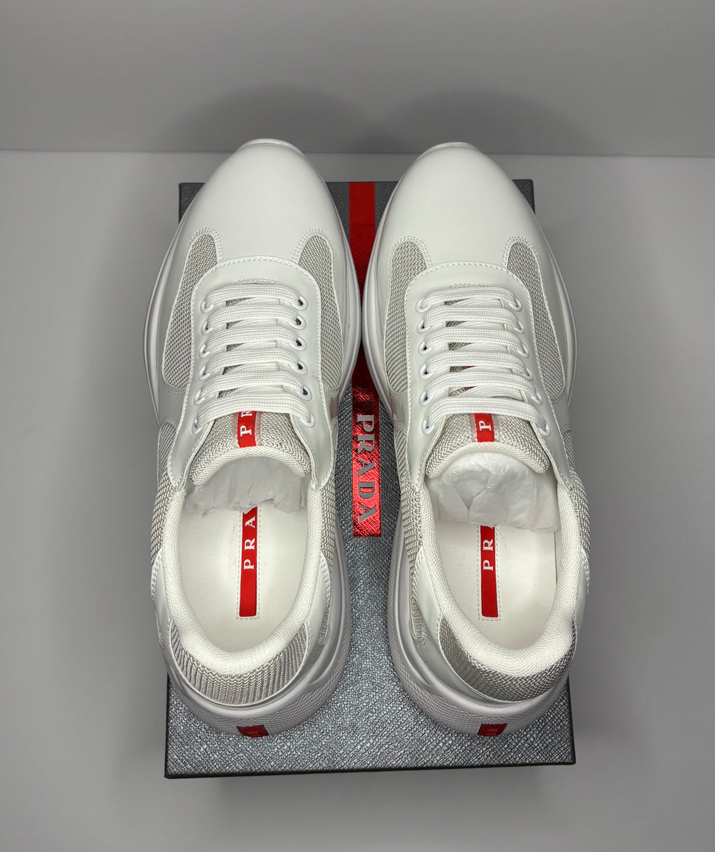Prada America’s Cup Sneakers (White)