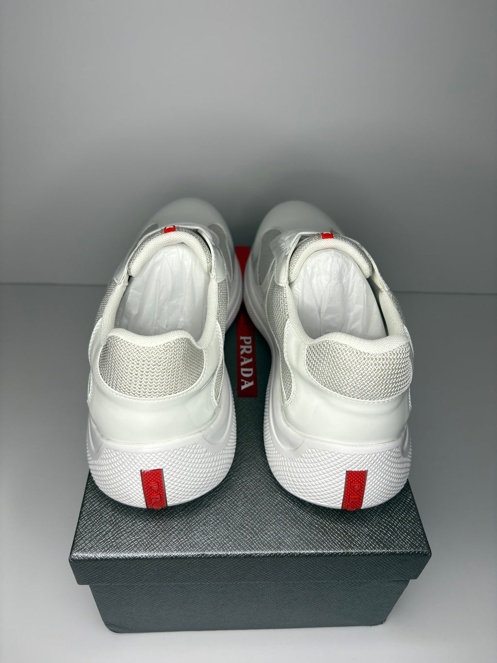 Prada America’s Cup Sneakers (White)